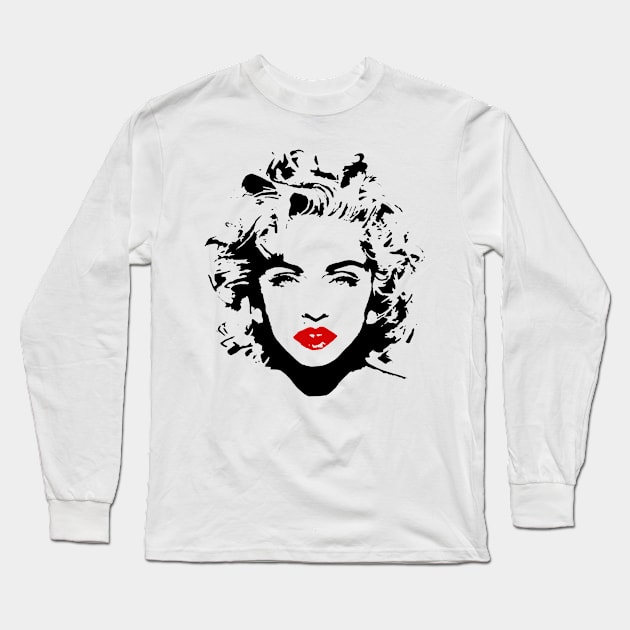 madonna Long Sleeve T-Shirt by ANIMALLL